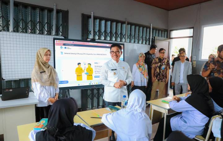 Pastikan Fasilitas Sekolah Layak, Sachrudin: Sinergi Perkuat Gampang Sekolah