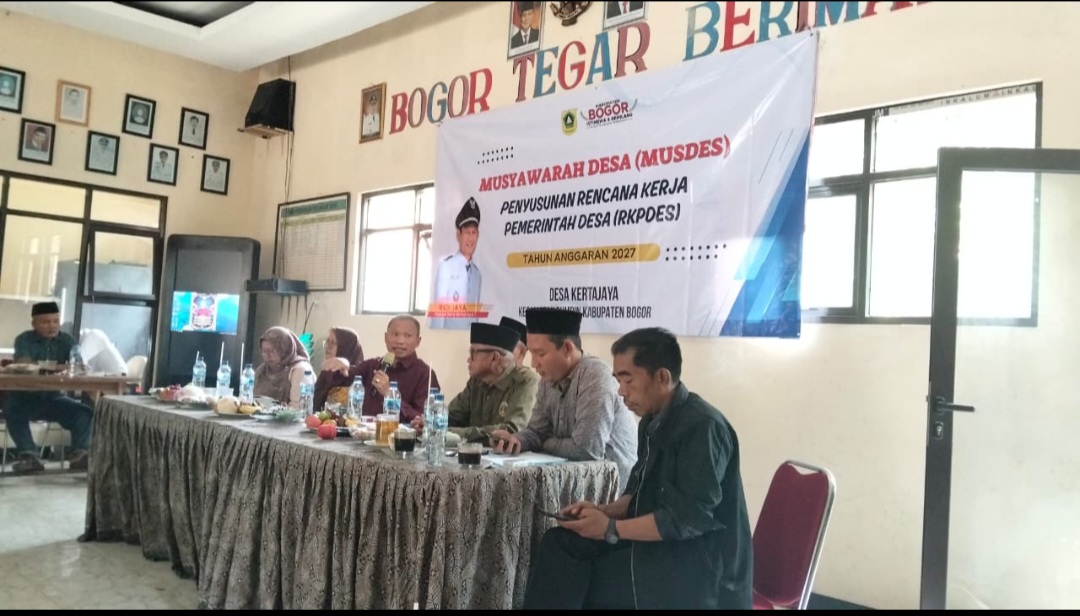 Pemdes Kertajaya Gelar Musyawarah Desa, Serap Usulan Masyarakat