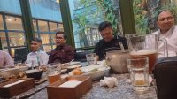 Silaturahmi dengan PWI se-Tangerang Raya, Tardi Paparkan Inovasi Digital Kantah Kota Tangerang