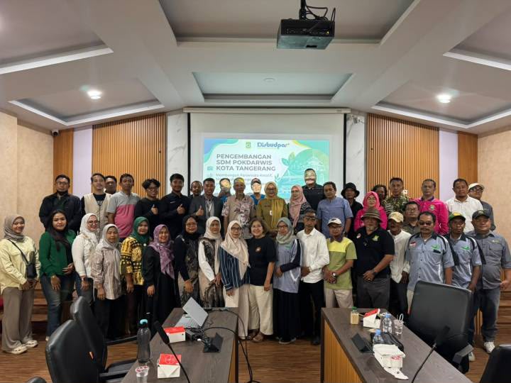 Dorong Potensi Pariwisata Berbasis Masyarakat, Disbudpar Kota Tangerang Gelar Pelatihan Pengembangan Pokdarwis